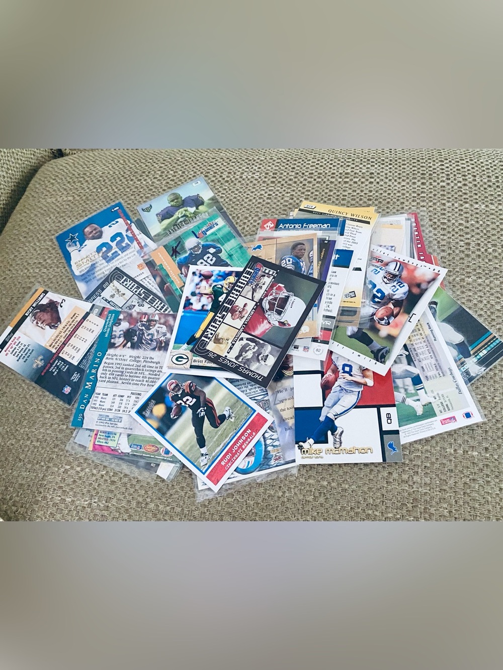 Football Trading Card Lot - 90’s-2000’s